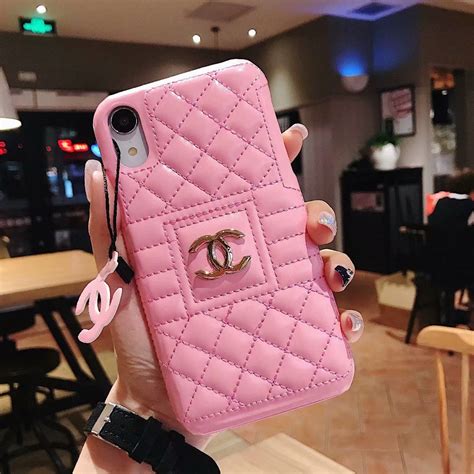 coco chanel phone case amazon|Chanel leather phone case.